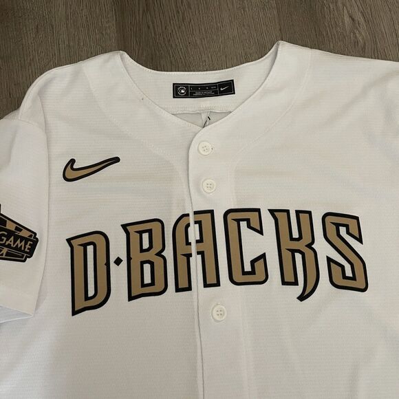 Nike MLB Arizona Diamondbacks 2022 All-Star Game Jersey White Youth Size Large - Picture 6 of 16